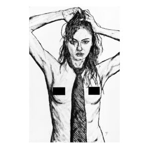 Annaliese | Painting (Photo of) | Kate Moss 04 | Museum-Quality Matte Paper Poster